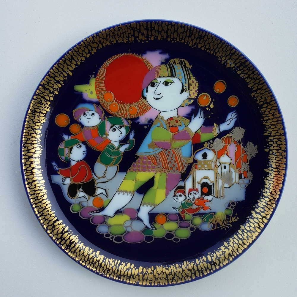 Vintage Rosenthal Studio Line artist Bjorn Wiinblad